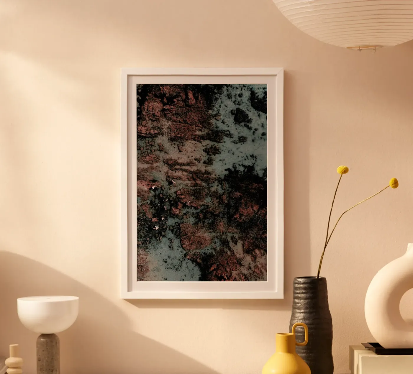 Walking on Mars poster da Ingrid Beddoes