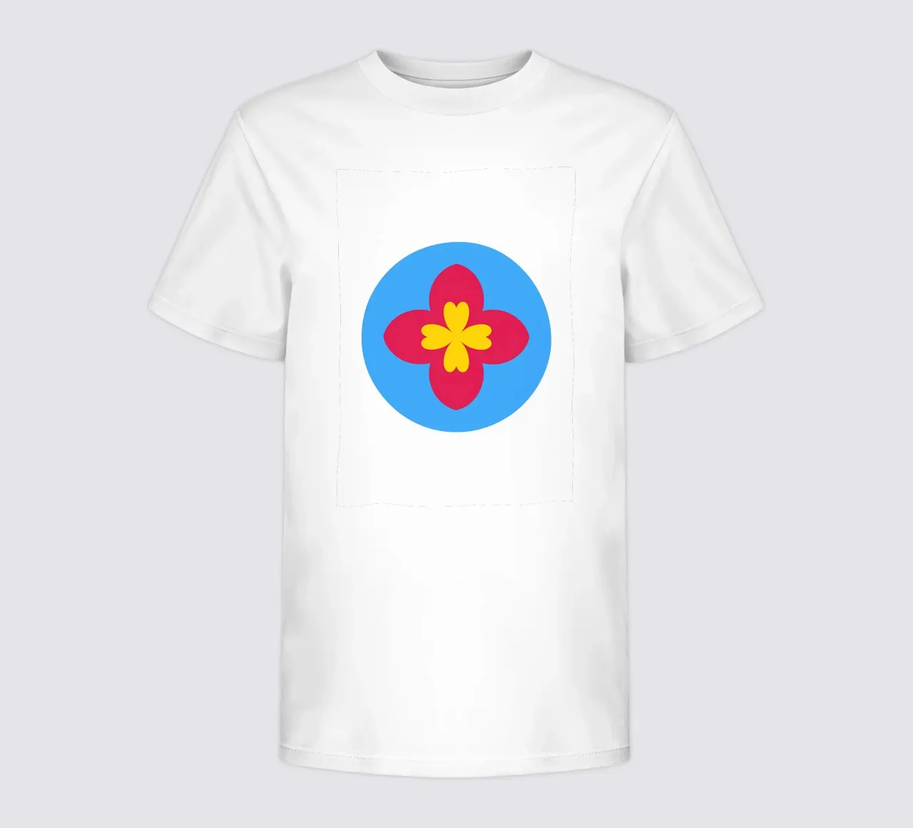 Retro flower MCM kids t-shirt by diedrich