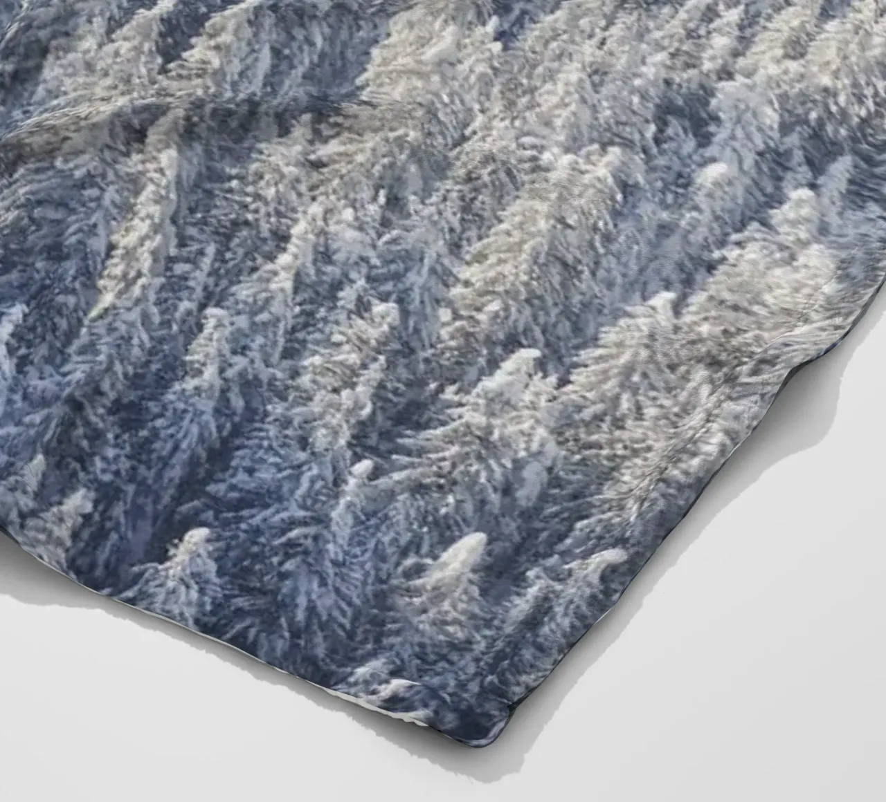 Winter Forest Fleecedecke von Nur Mut