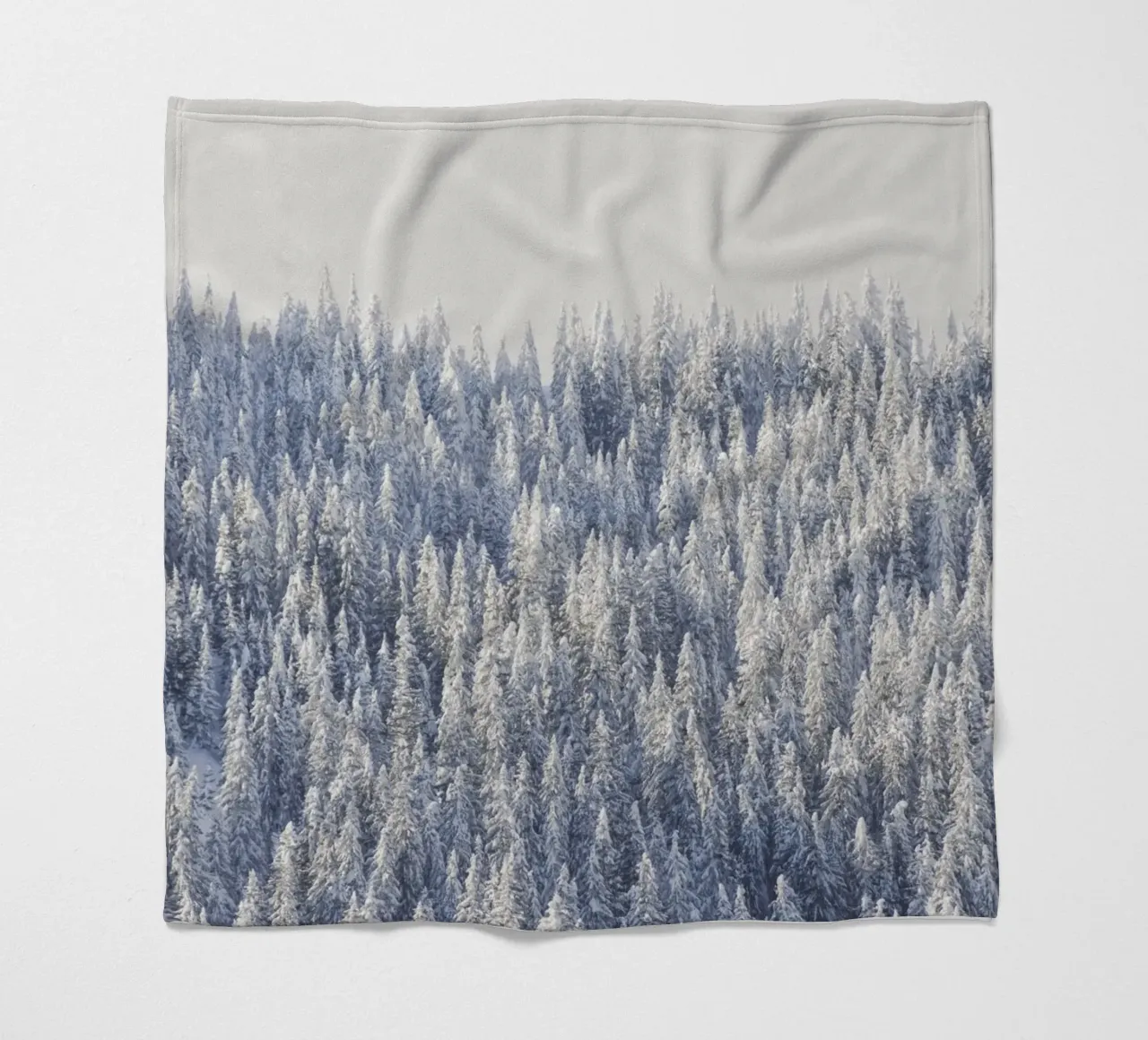 Winter Forest Fleecedecke von Nur Mut