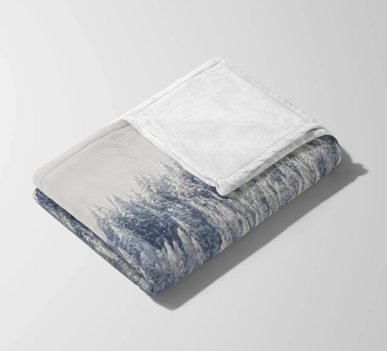 Winter Forest Fleecedecke von Nur Mut