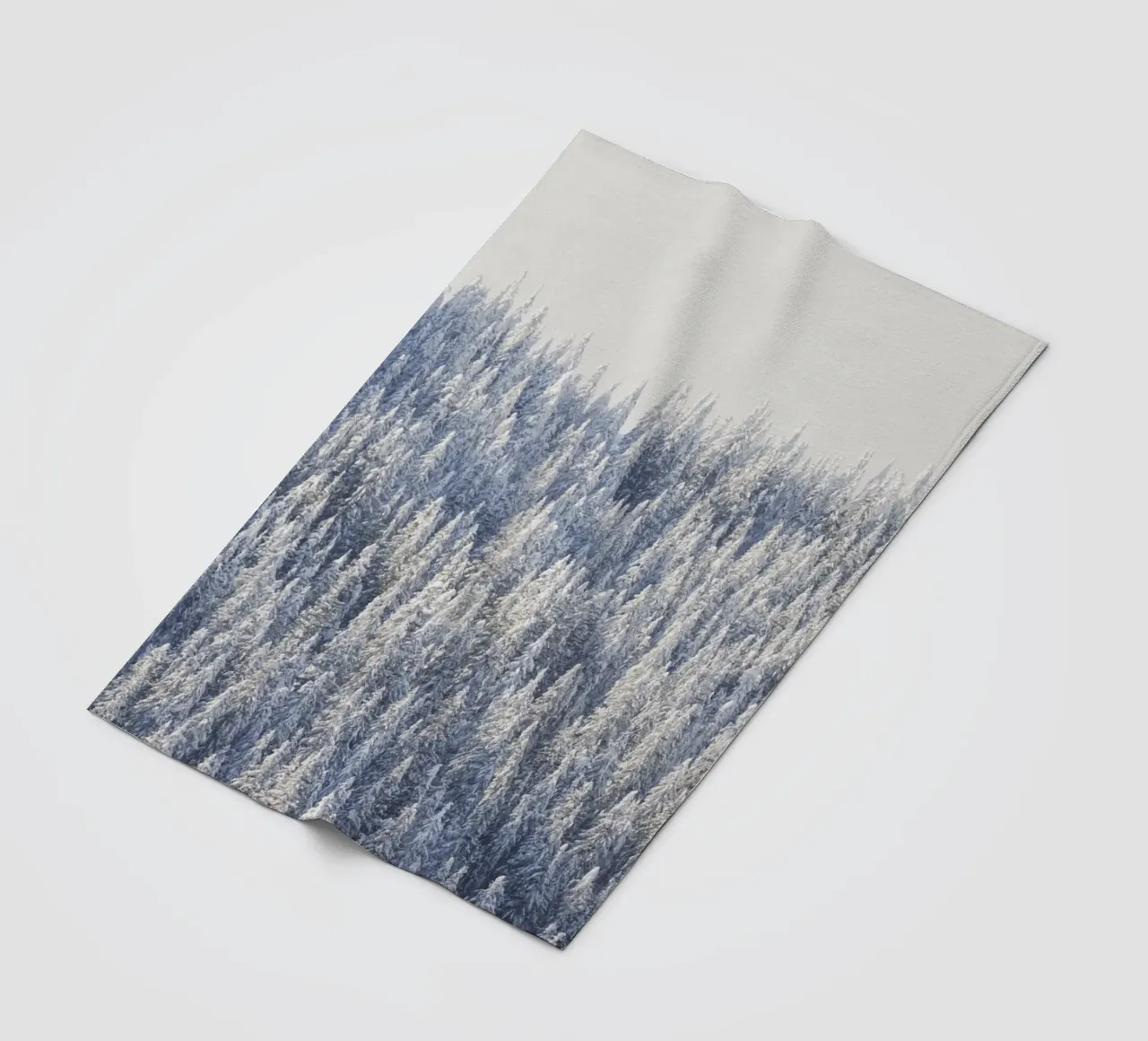 Winter Forest Fleecedecke von Nur Mut