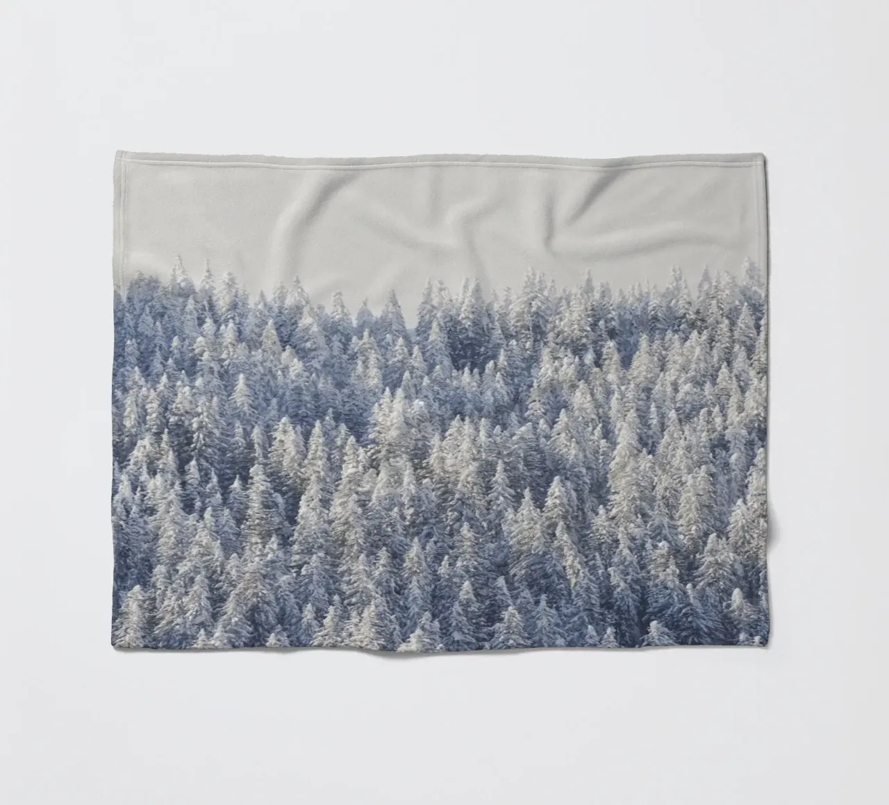 Winter Forest Fleecedecke von Nur Mut