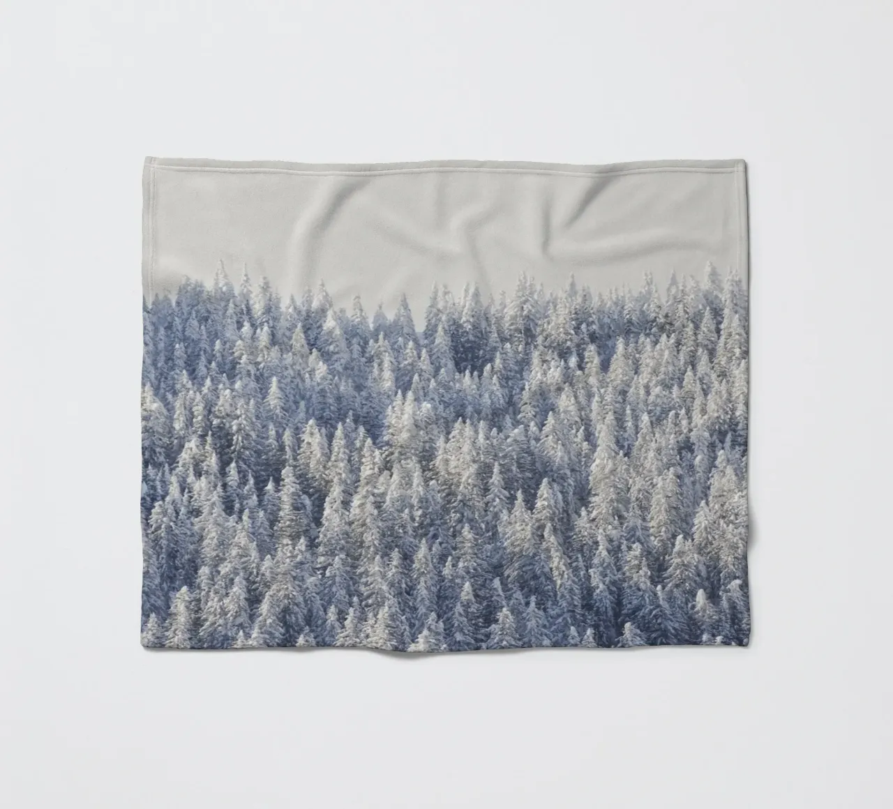 Winter Forest Fleecedecke von Nur Mut