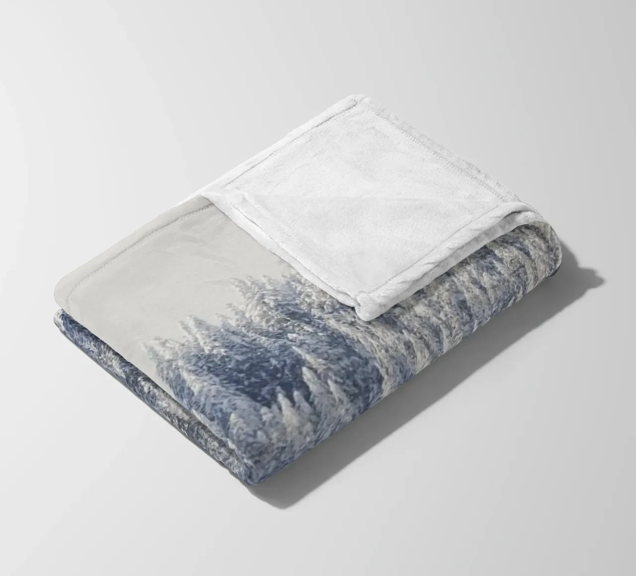 Winter Forest Fleecedecke von Nur Mut