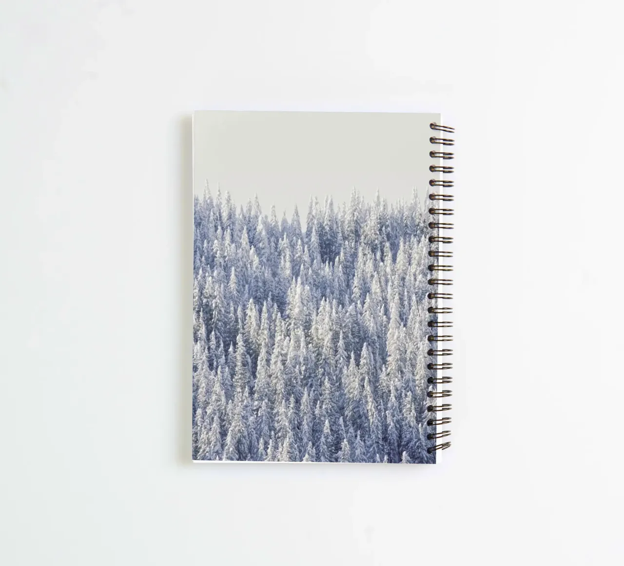 Winter Forest spiral notebook by Nur Mut