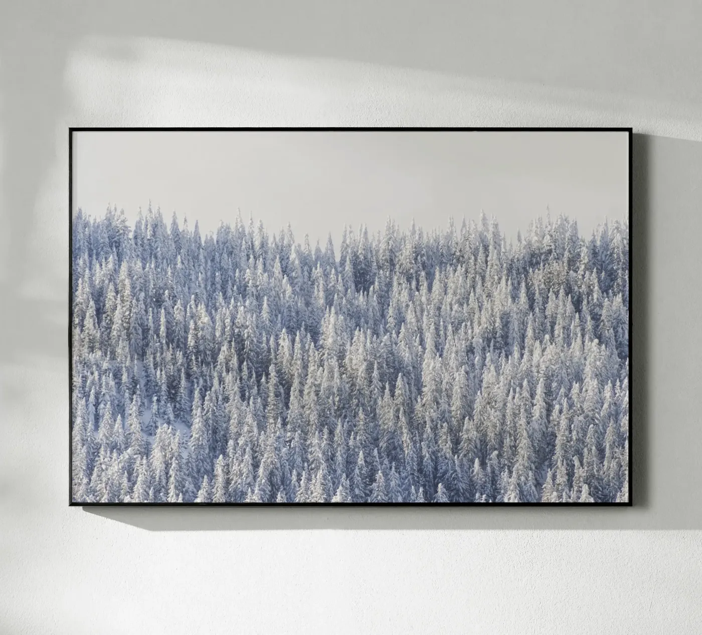 Winter Forest Acryl-Glas von Nur Mut