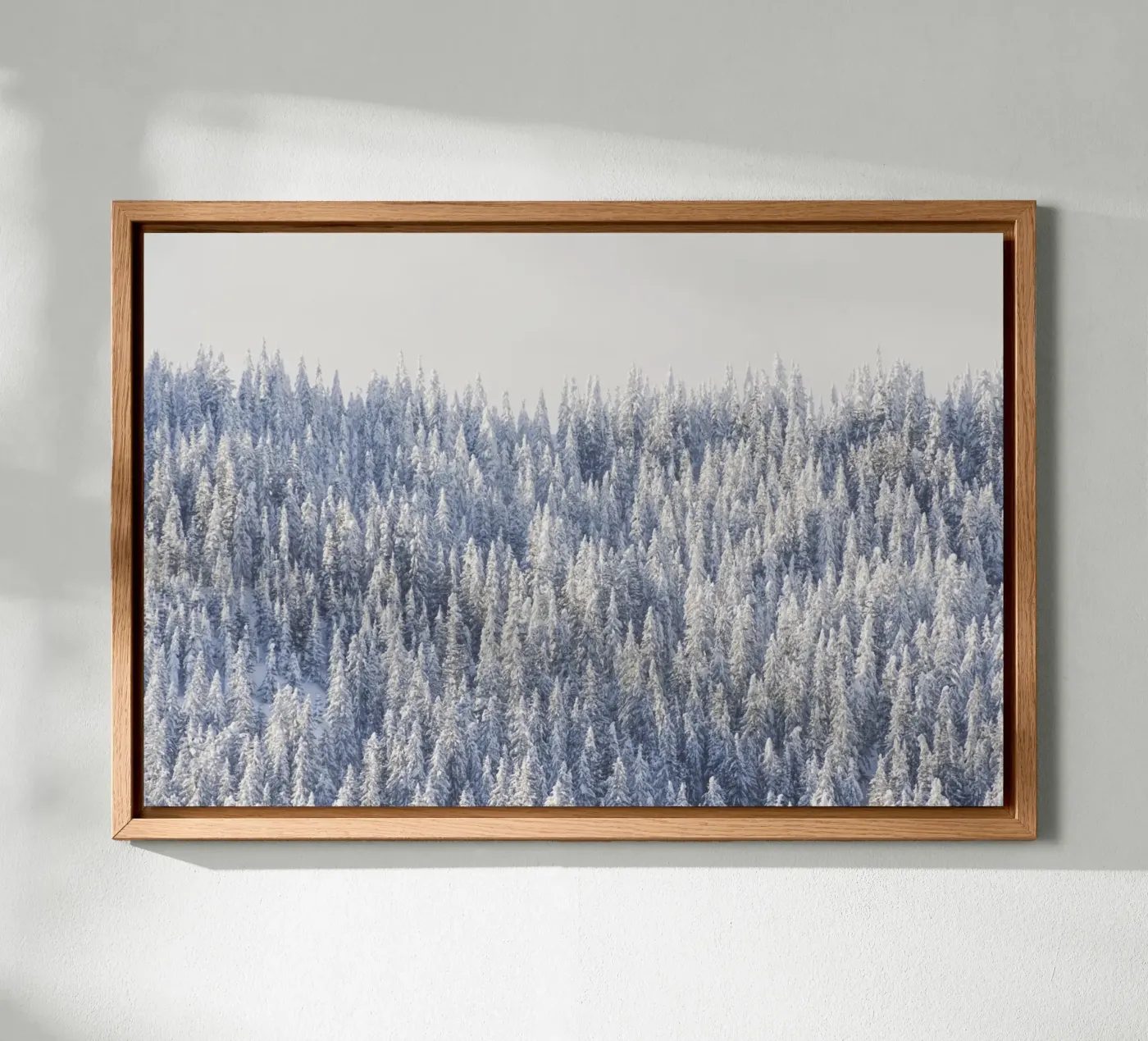 Winter Forest canvas by Nur Mut