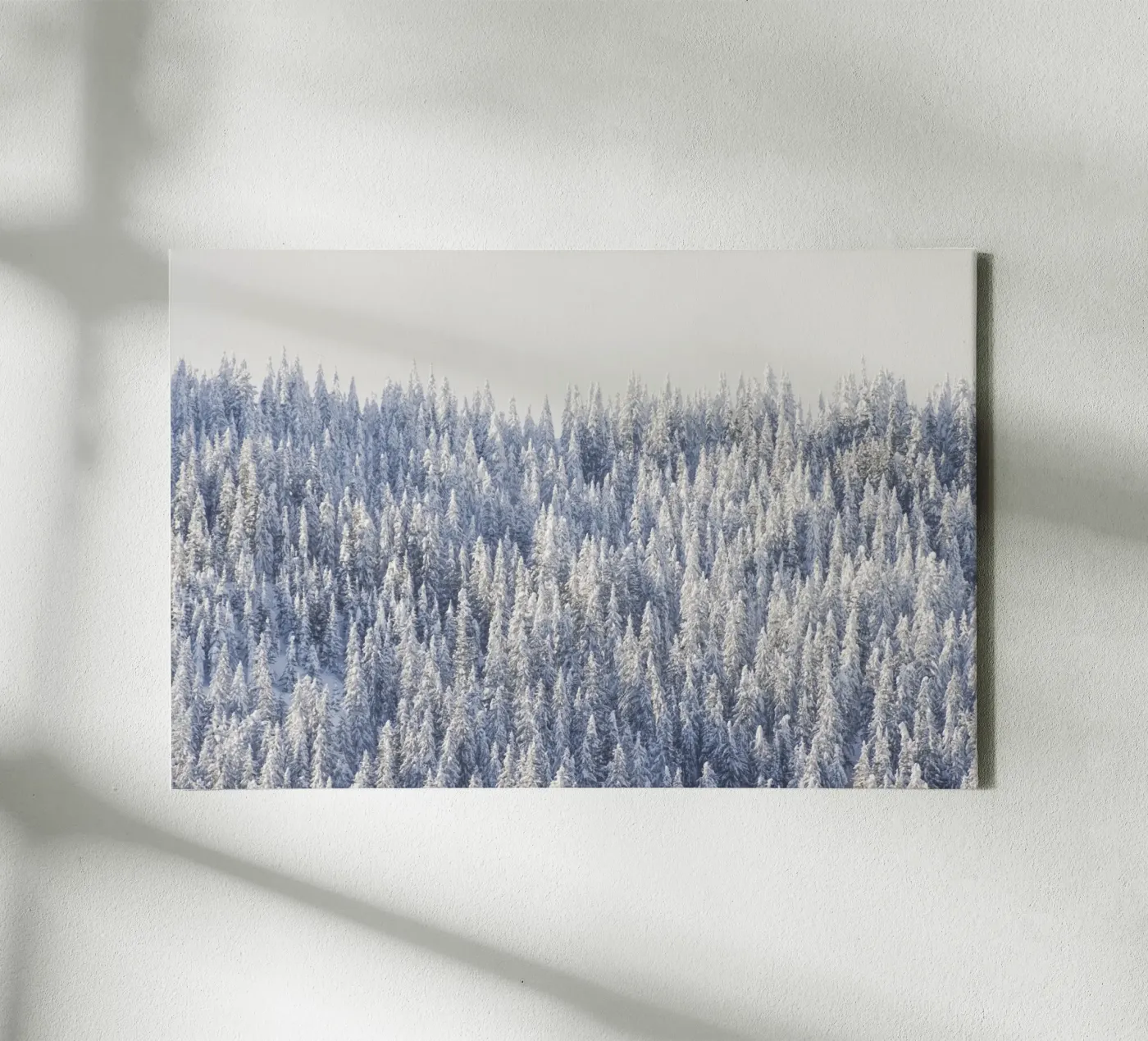 Winter Forest canvas by Nur Mut