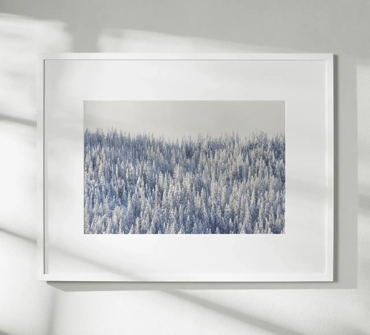 Winter Forest poster da Nur Mut
