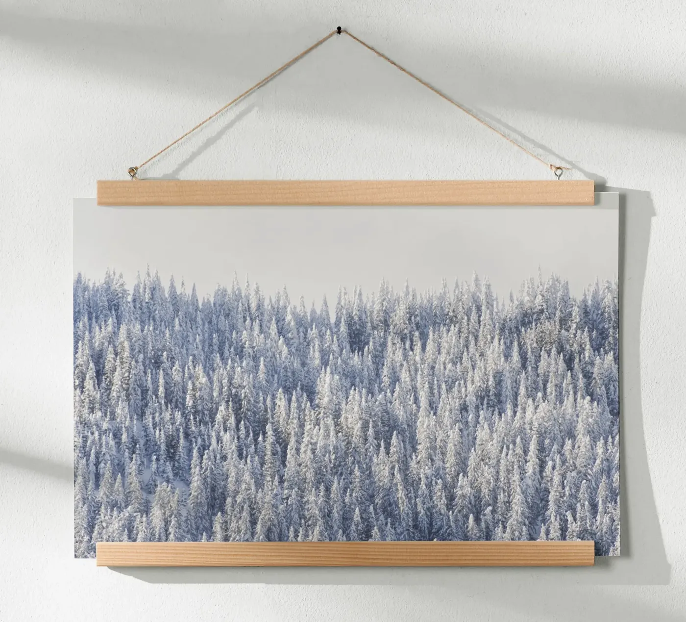 Winter Forest Poster von Nur Mut