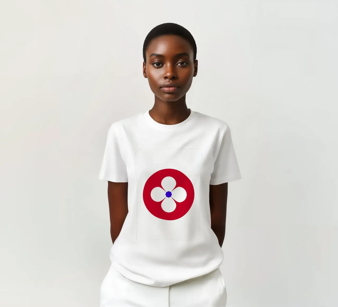 Fiore retrò t-shirt da diedrich