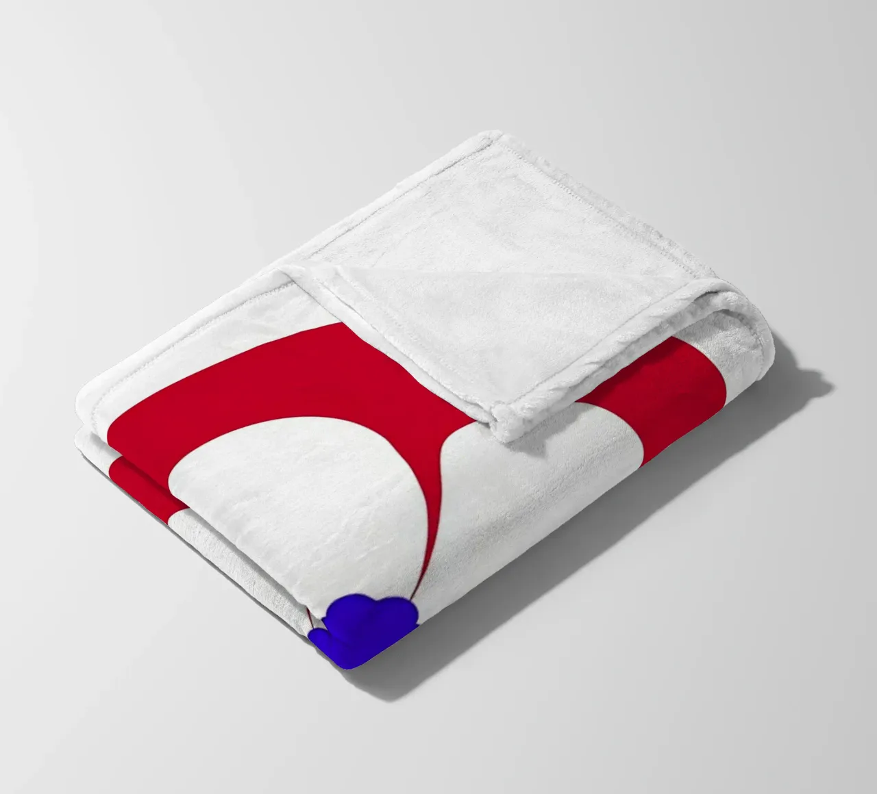 Fiore retrò coperta in pile da diedrich