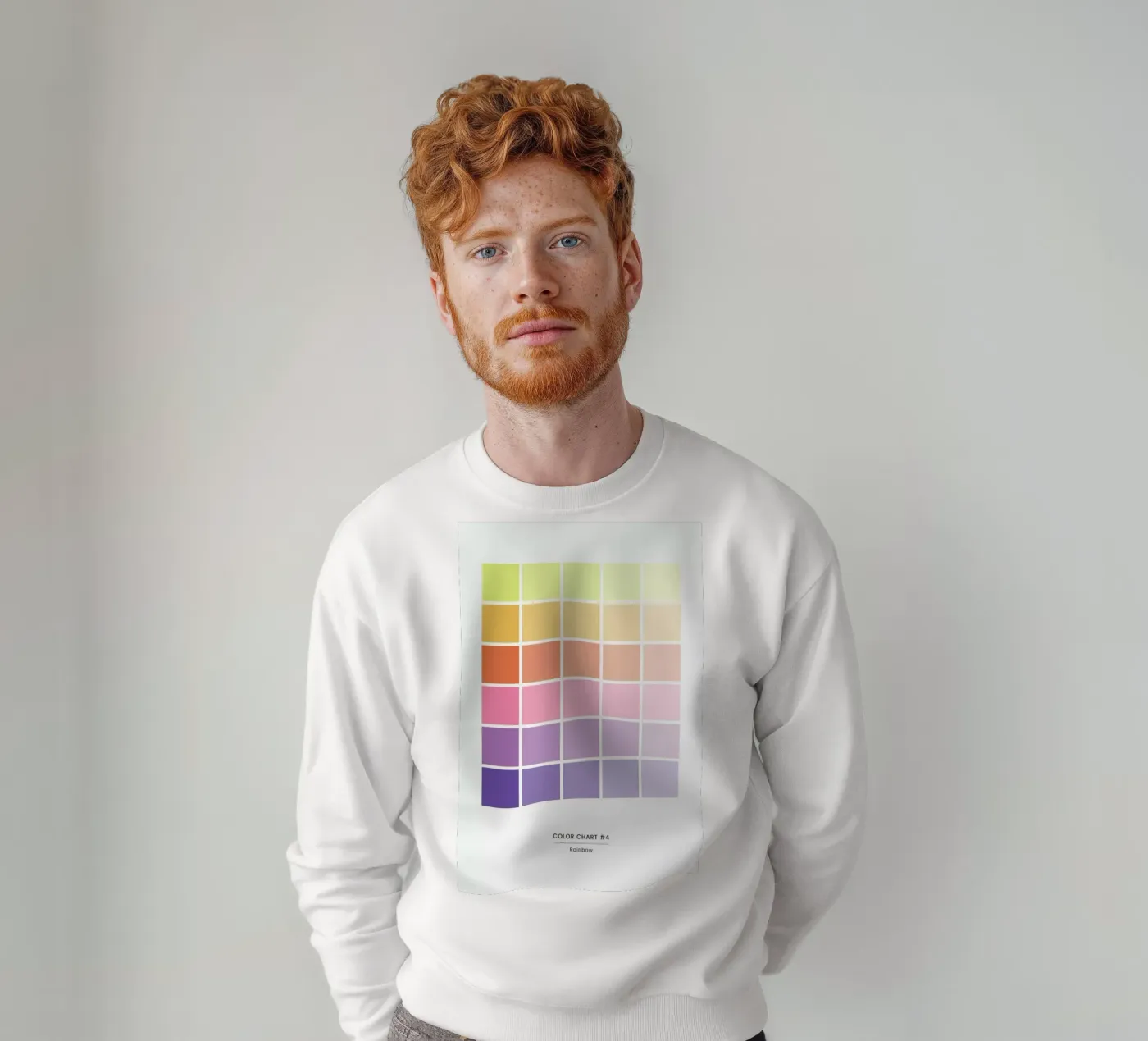 Rainbow felpa da daylight design studio