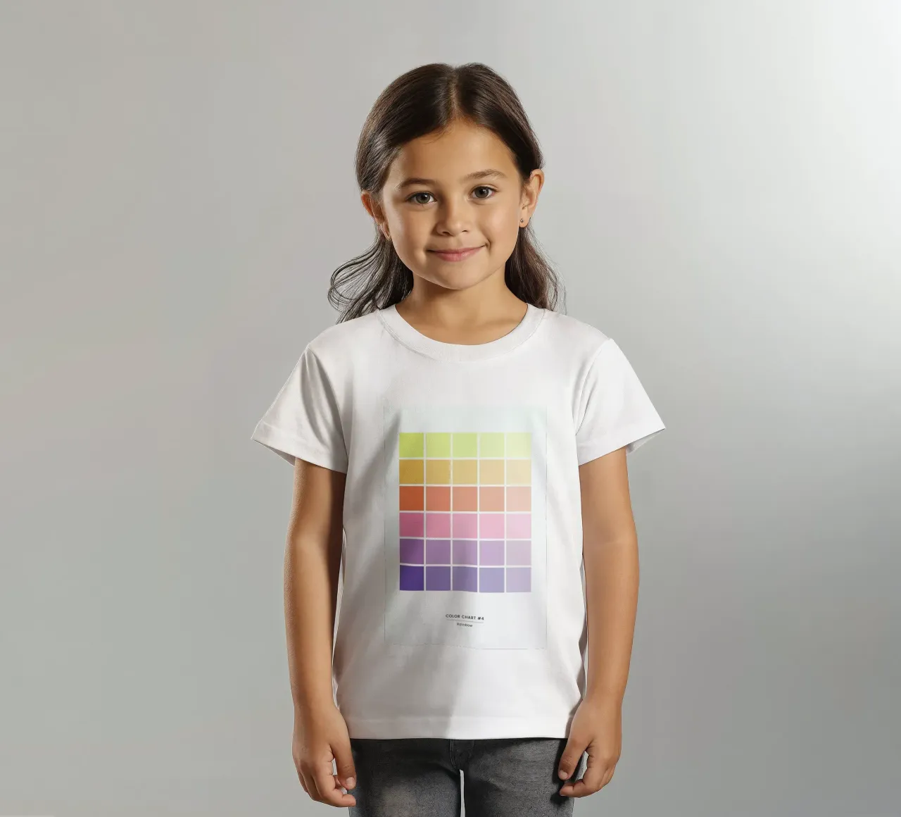 Rainbow kinder t-shirt van daylight design studio