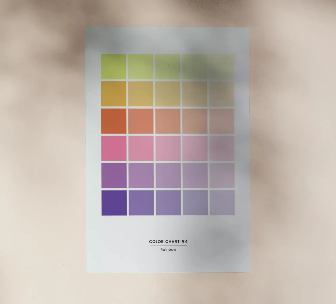 Rainbow pellicola backlit da daylight design studio