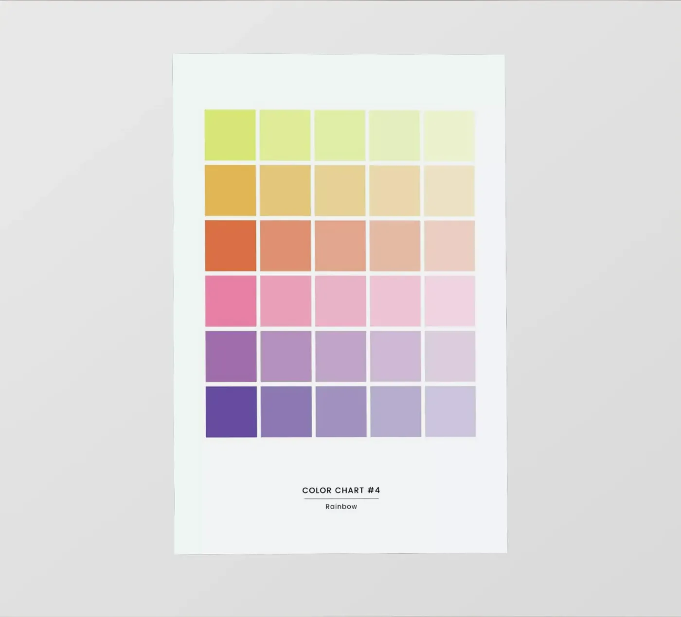 Rainbow pellicola backlit da daylight design studio