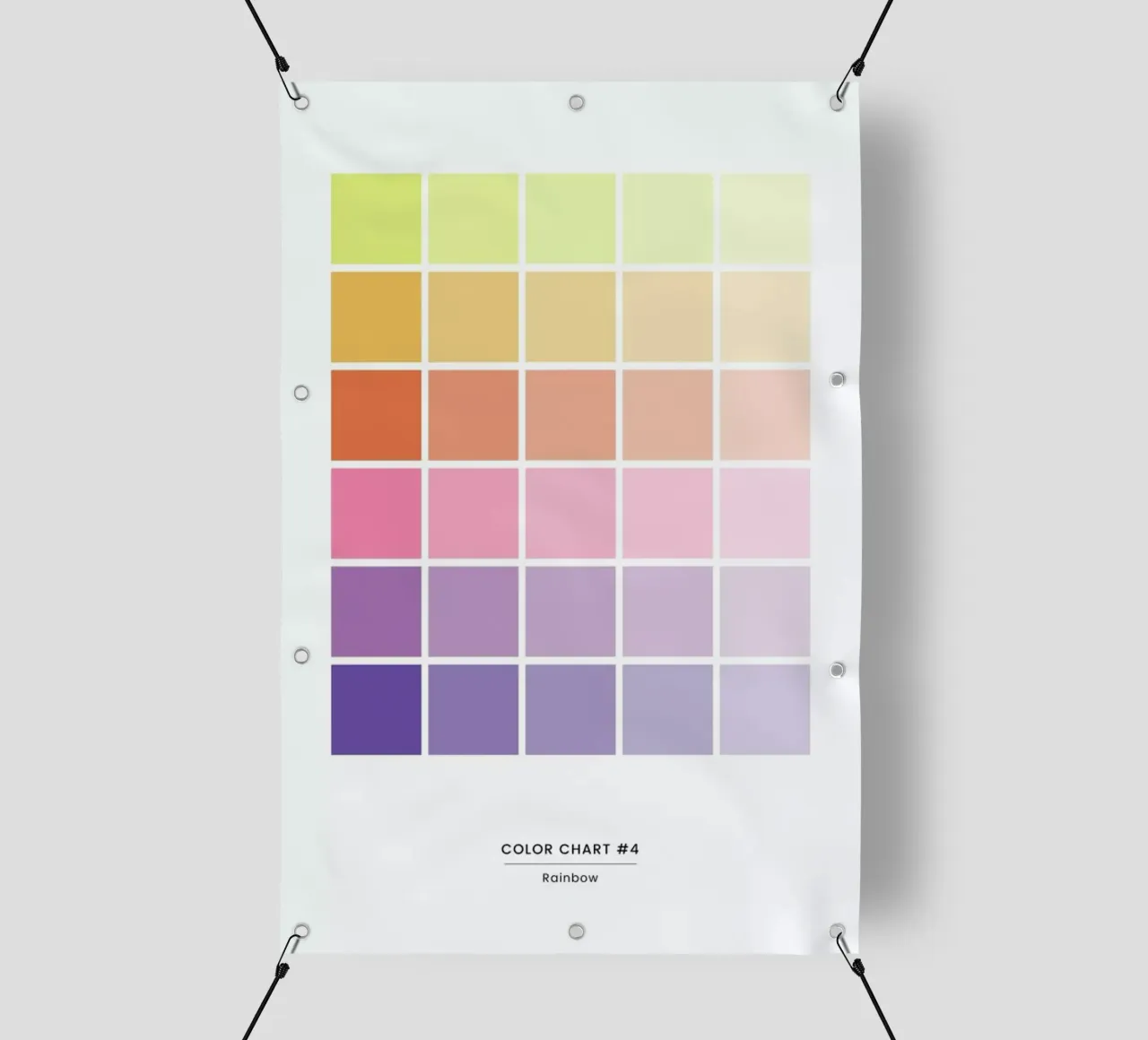 Rainbow telo in pvc da daylight design studio