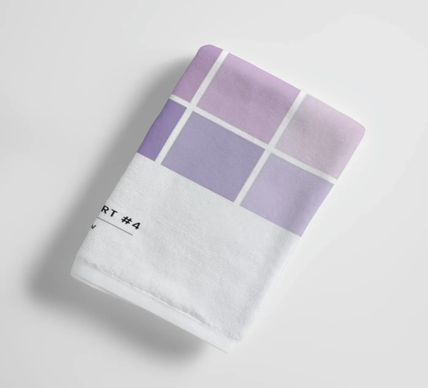 Rainbow badhanddoek van daylight design studio