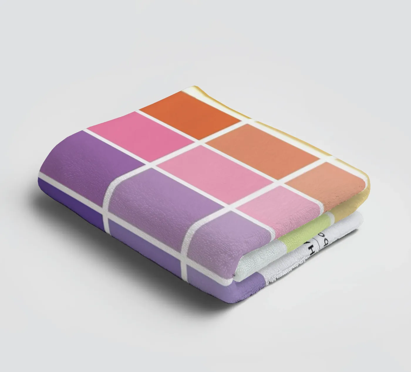 Rainbow badhanddoek van daylight design studio