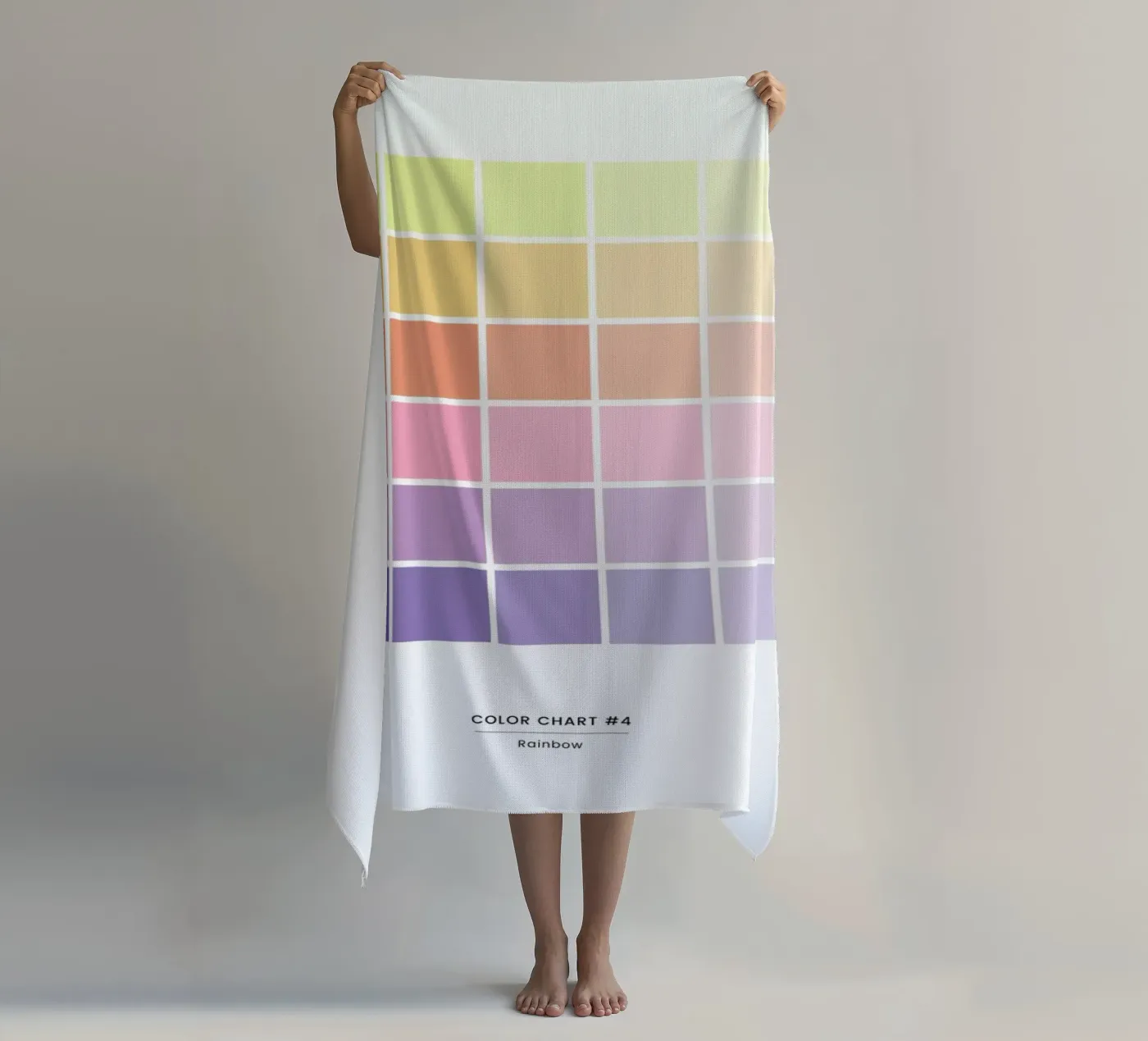 Rainbow telo mare da daylight design studio