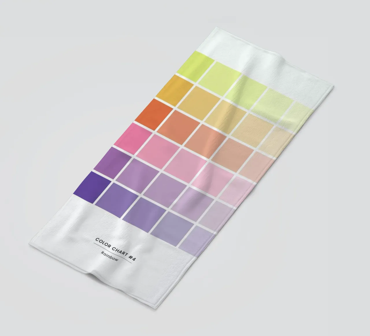 Rainbow strandhanddoek van daylight design studio