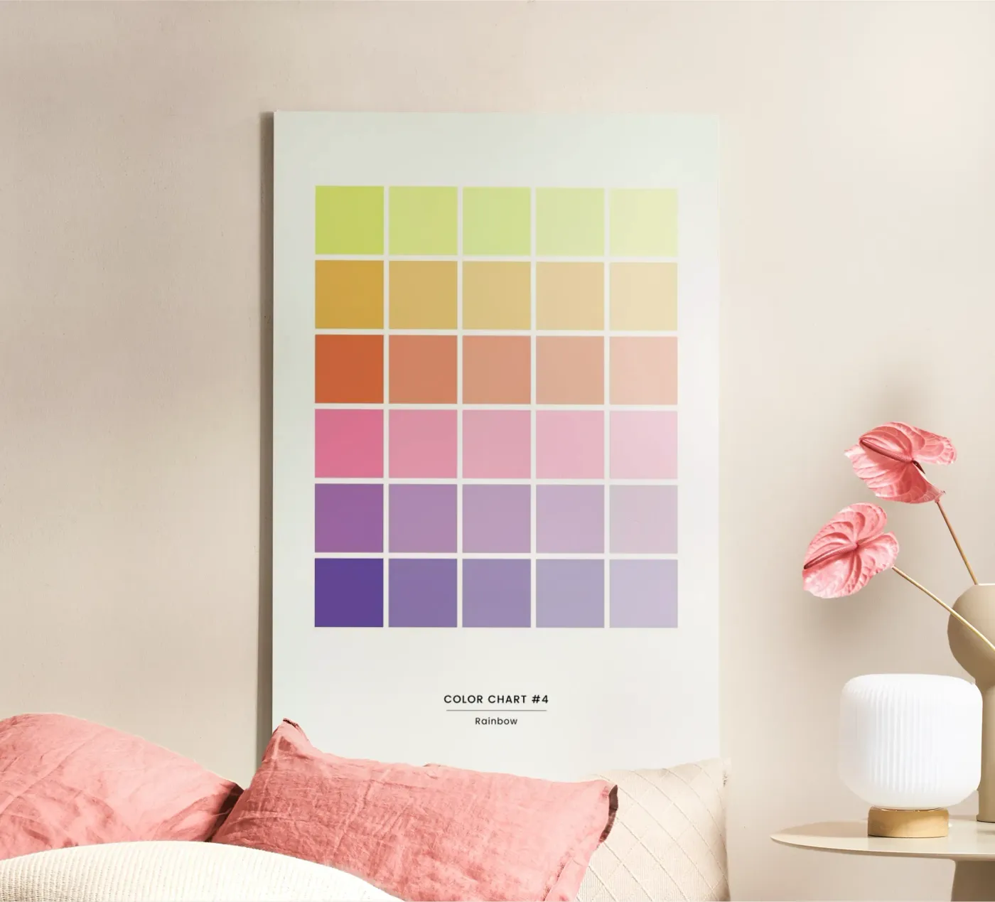 Rainbow canvas van daylight design studio