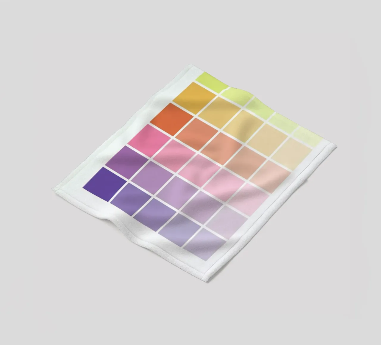 Rainbow coperta in pile da daylight design studio