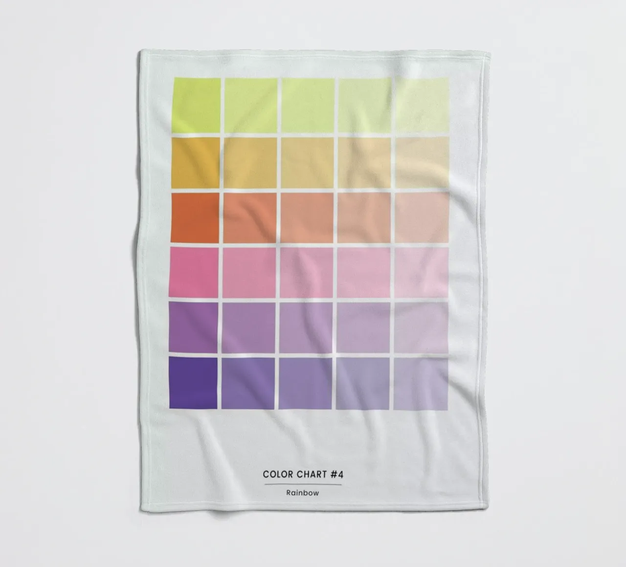 Rainbow coperta in pile da daylight design studio