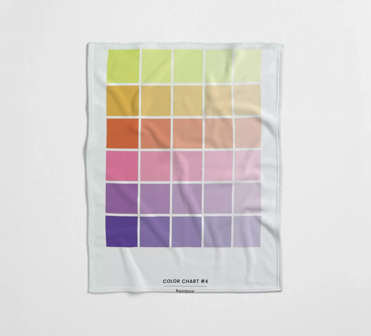 Rainbow fleecedeken van daylight design studio