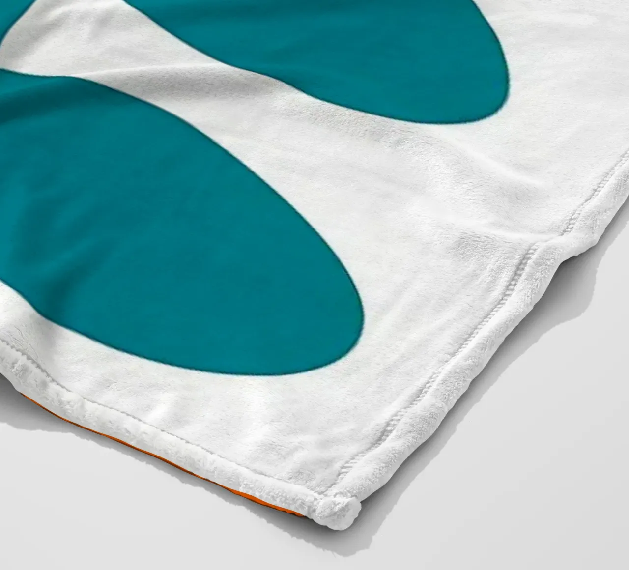 Retro Flower fleece blanket by diedrich