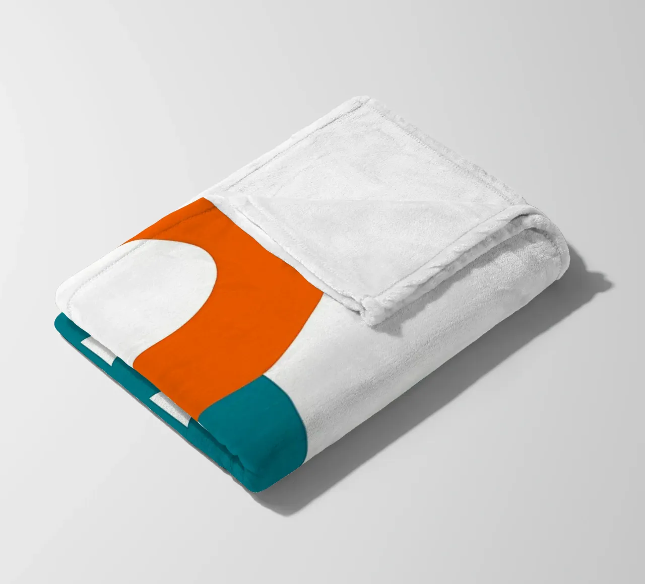 Retro Flower fleece blanket by diedrich