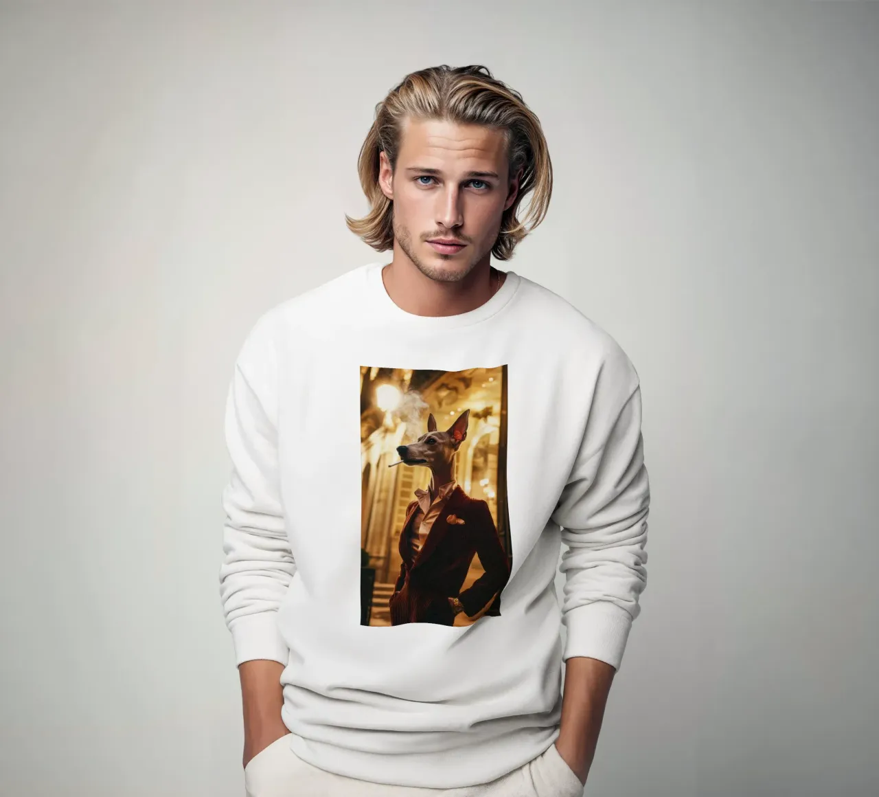 Enzo felpa da Affiches Chien Originales – Dogland