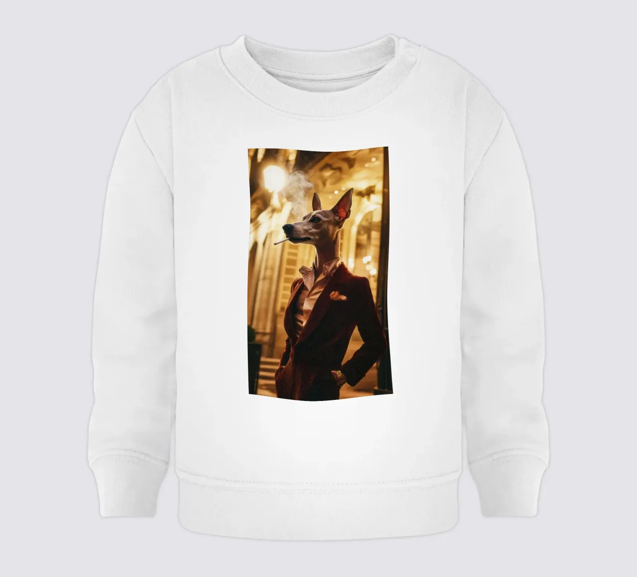 Enzo felpa neonato da Affiches Chien Originales – Dogland