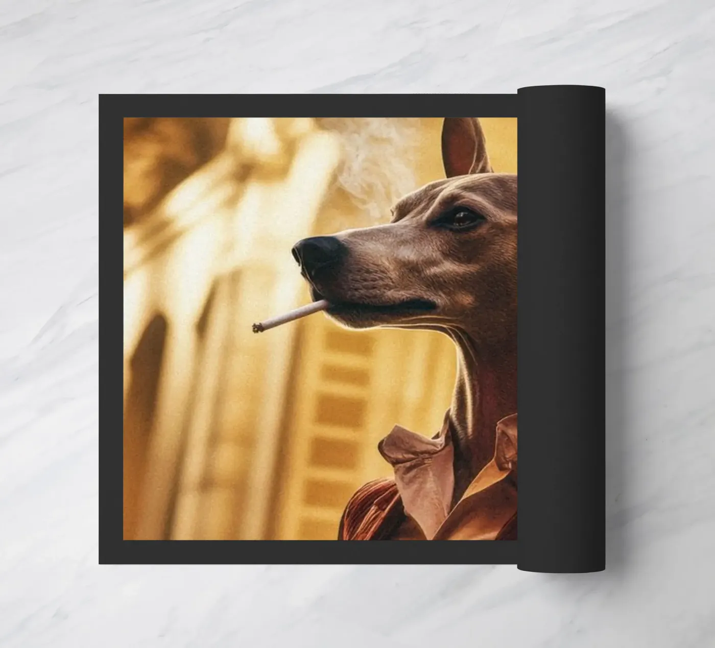 Enzo doormat by Affiches Chien Originales – Dogland