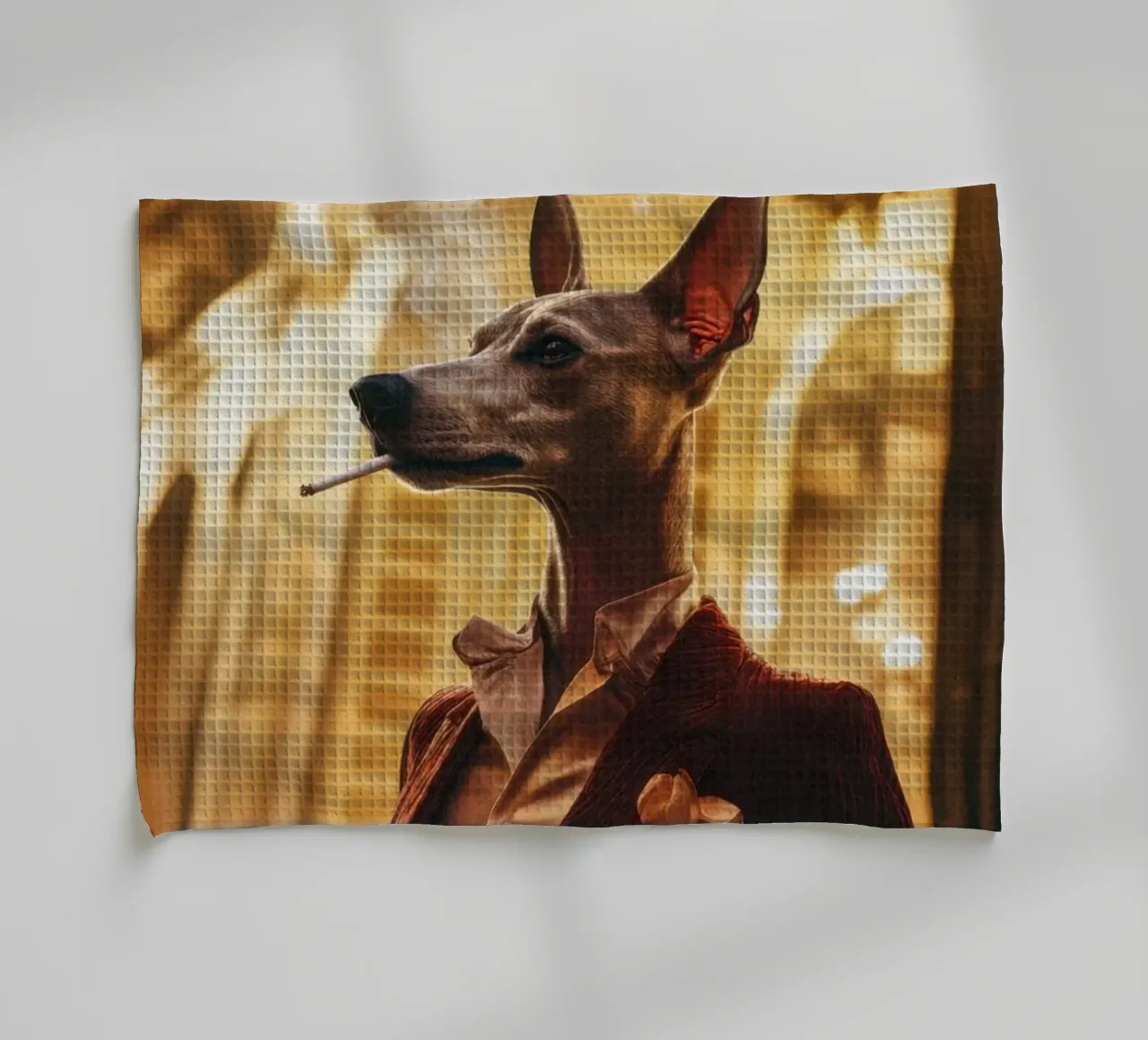 Enzo canovaccio da cucina da Affiches Chien Originales – Dogland