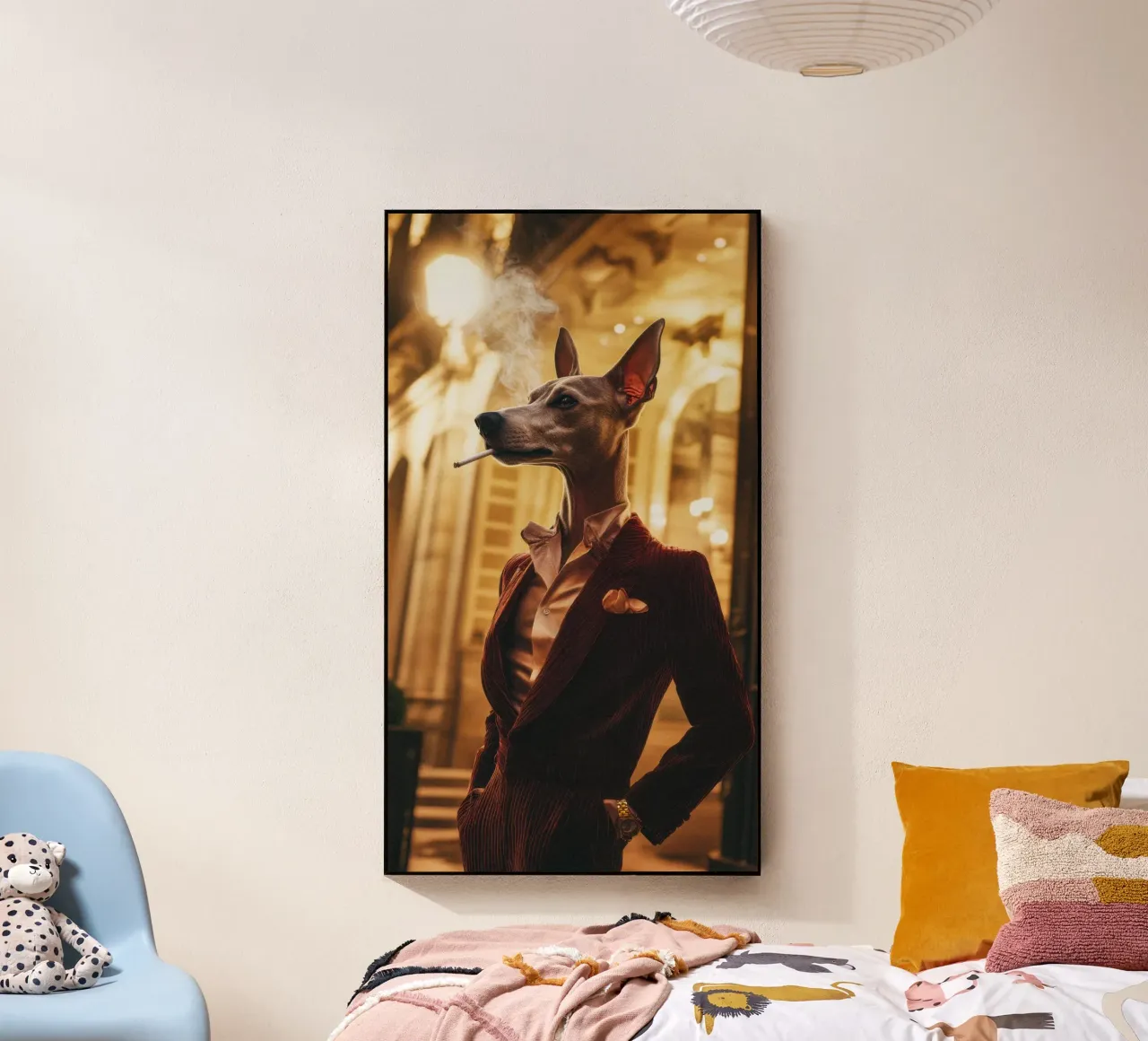 Enzo plexiglass da Affiches Chien Originales – Dogland