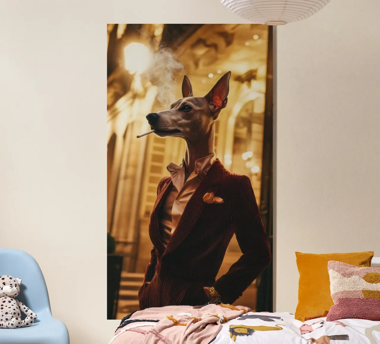 Enzo plexiglass da Affiches Chien Originales – Dogland