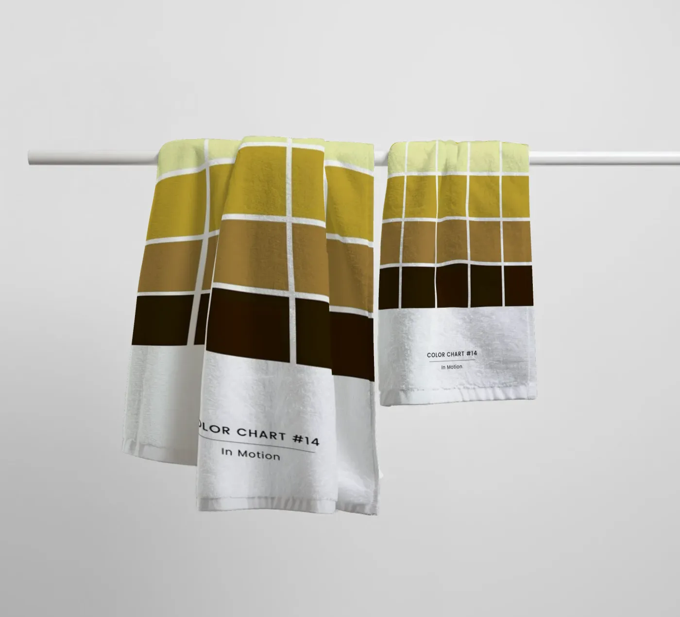 In Motion badhanddoek van daylight design studio