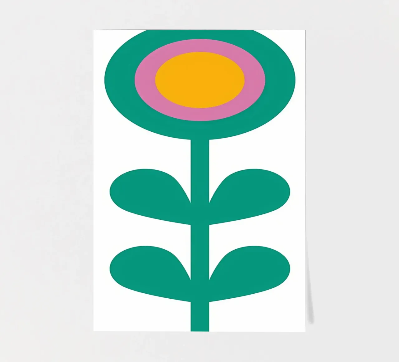 Retro Flower sticker sheet by diedrich