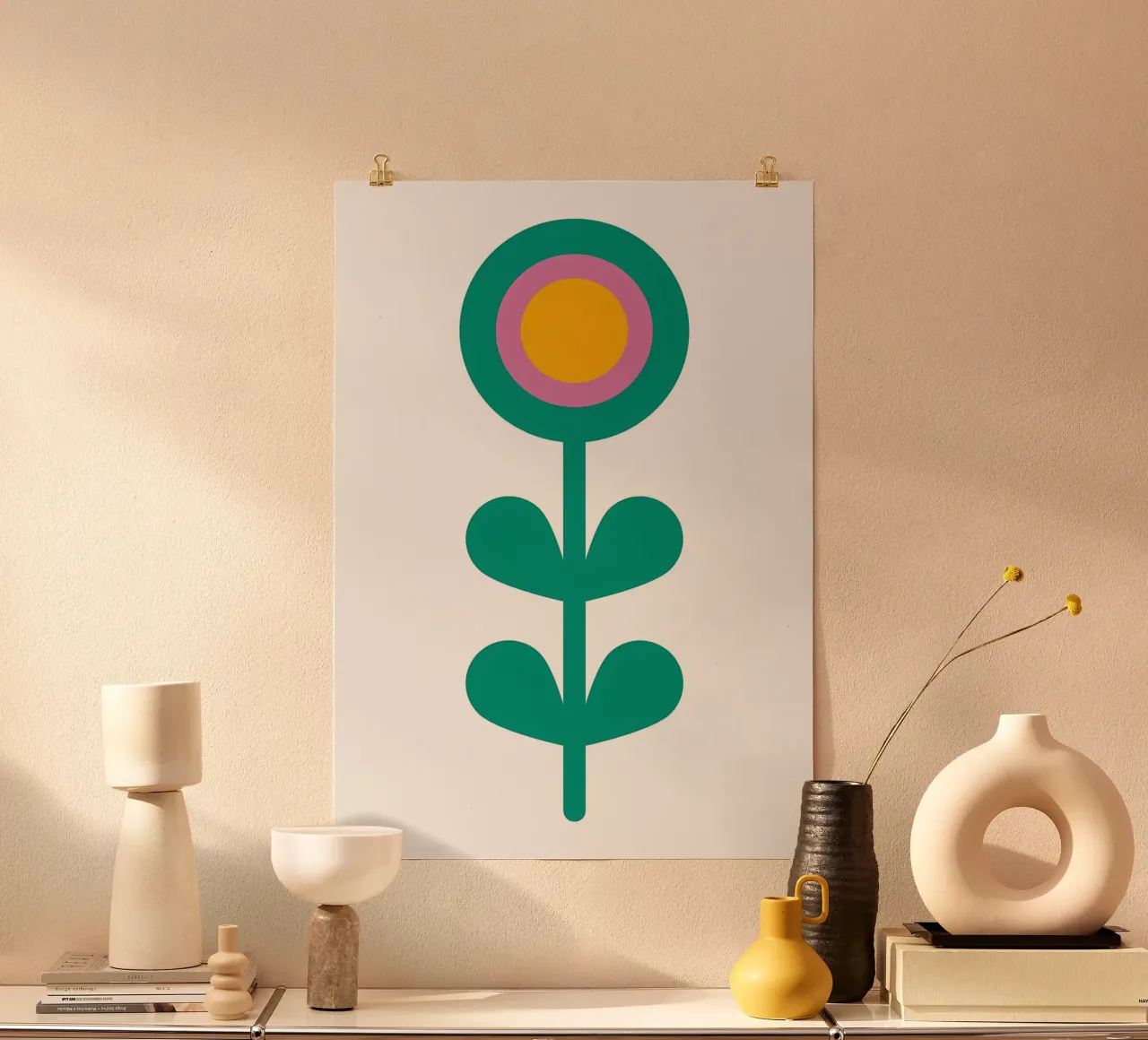 Fiore retrò carta hahnemühle da diedrich