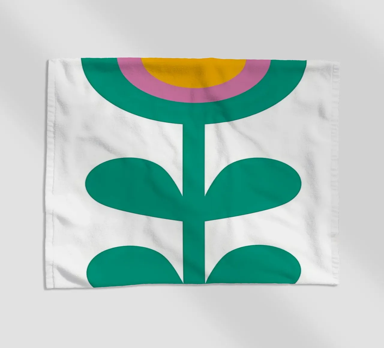 Fiore retrò telo mare da diedrich