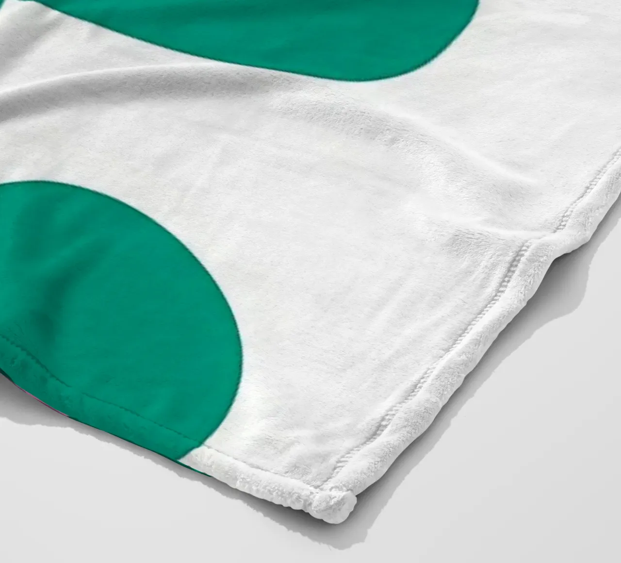Fiore retrò coperta in pile da diedrich