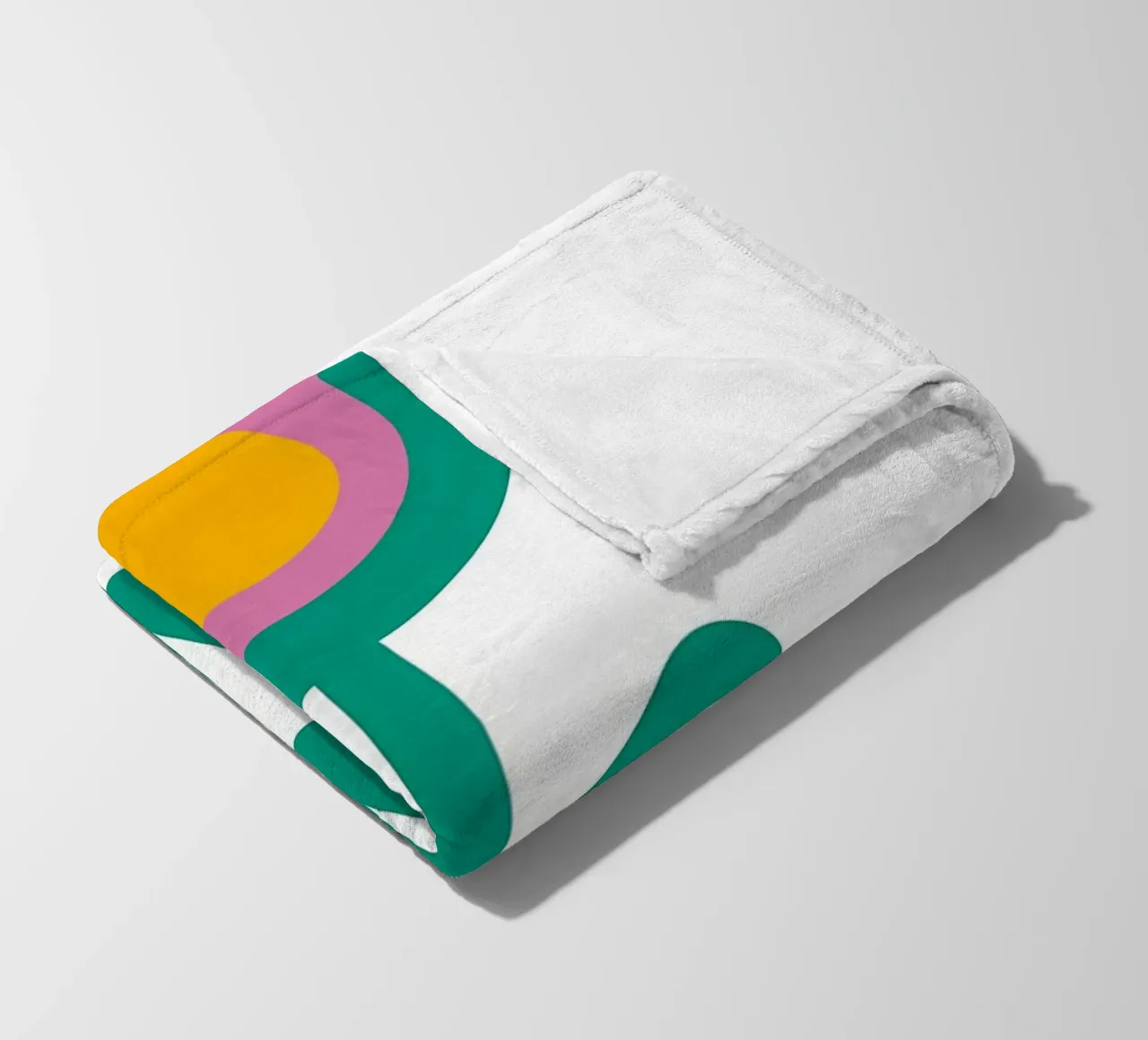 Fiore retrò coperta in pile da diedrich