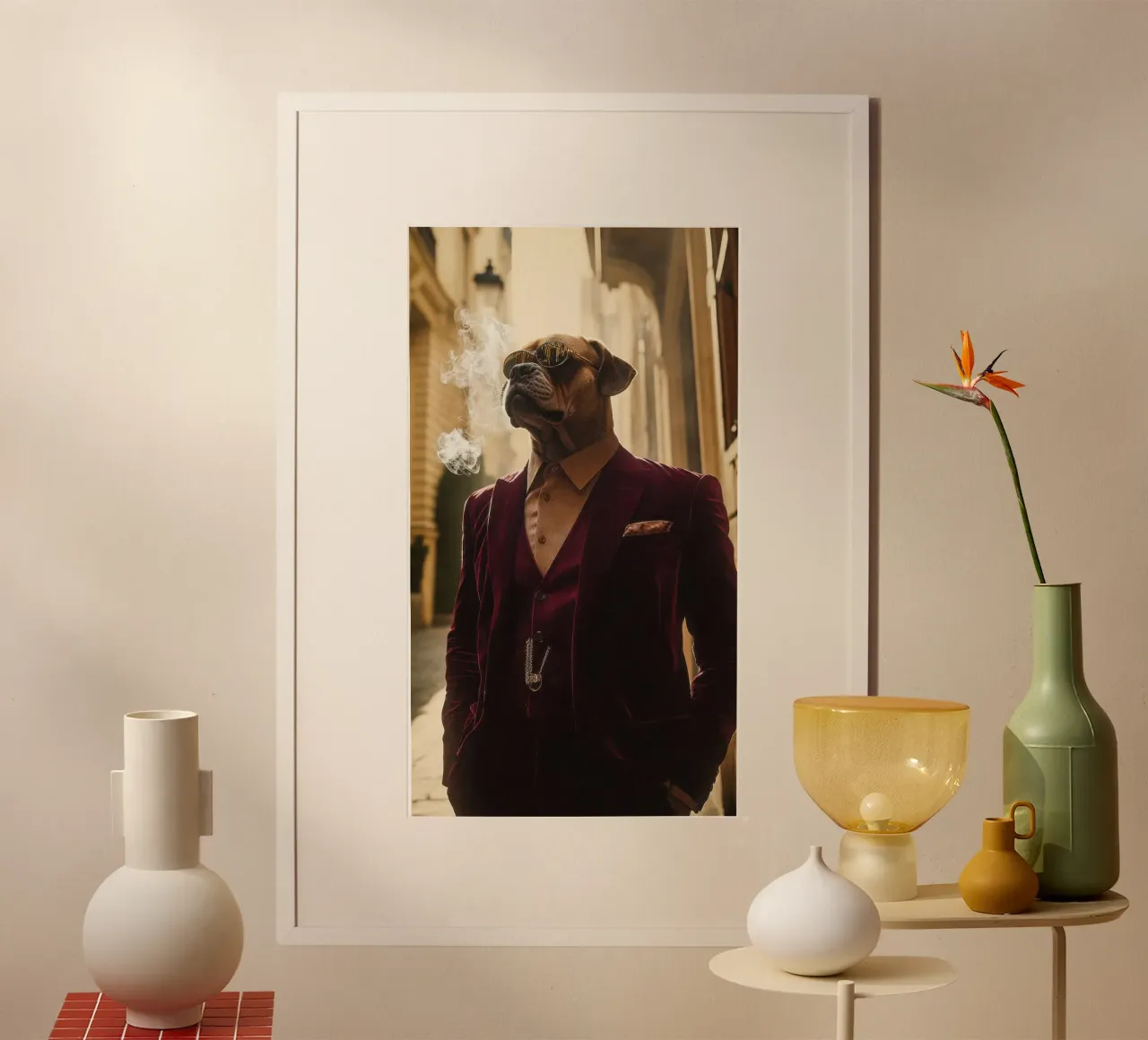 Lorenzo poster da Affiches Chien Originales – Dogland