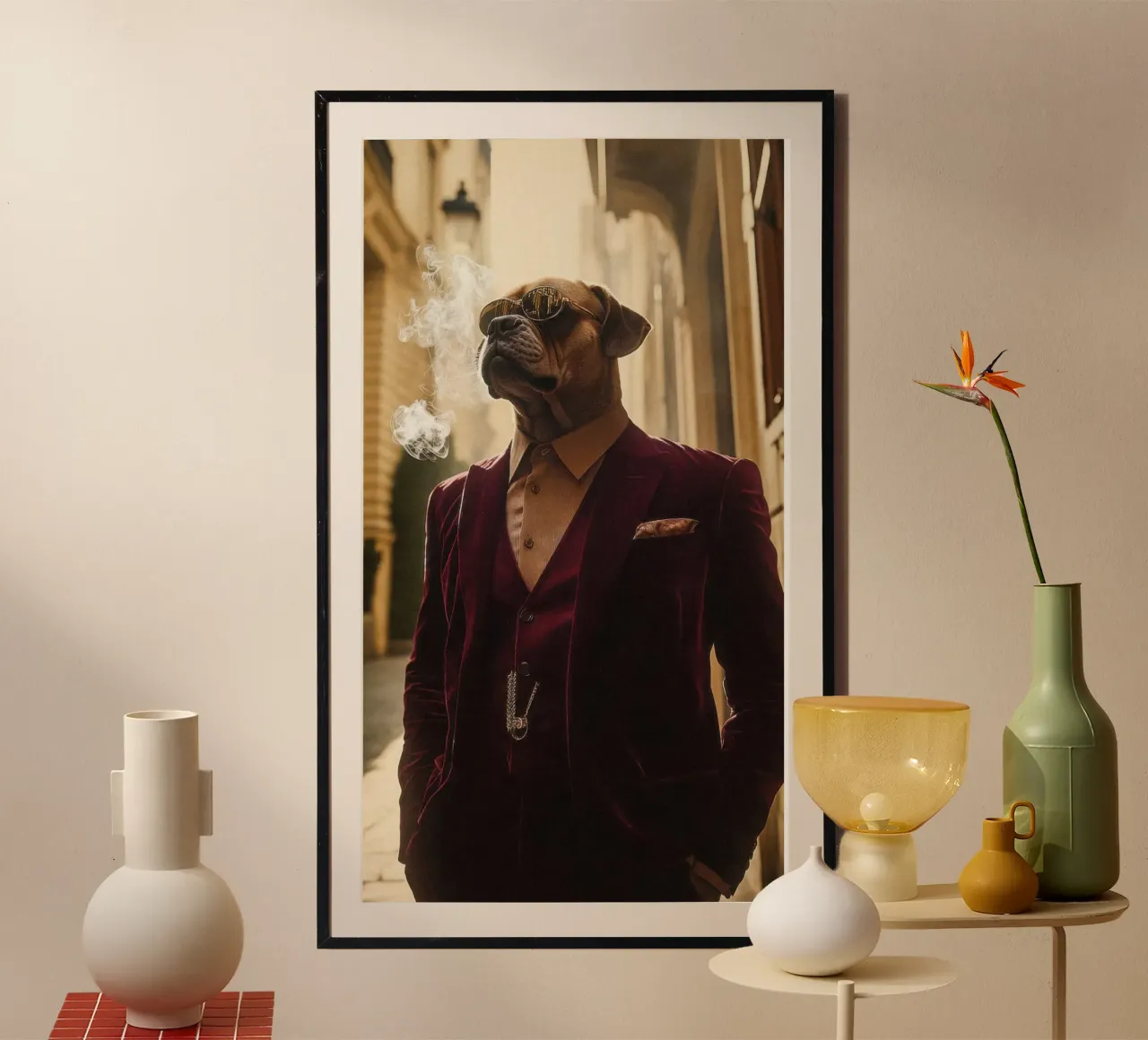 Lorenzo poster da Affiches Chien Originales – Dogland