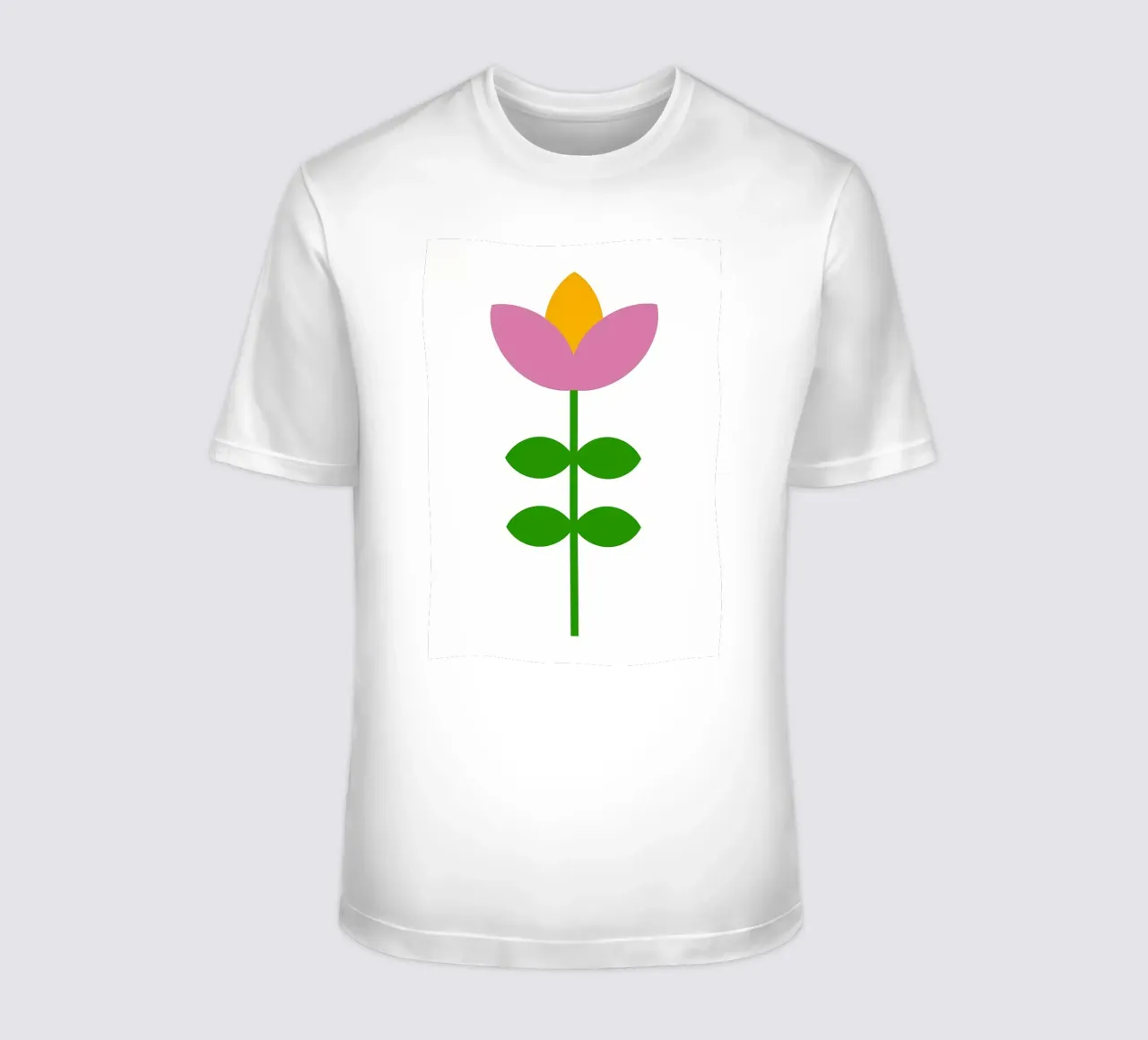 Fiore retrò t-shirt da diedrich