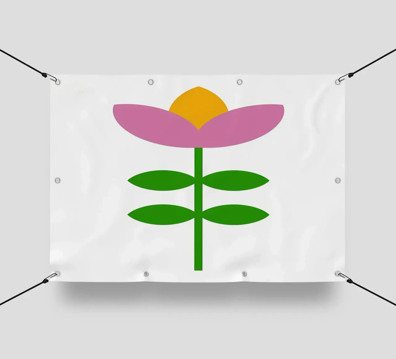 Fiore retrò telo in pvc da diedrich