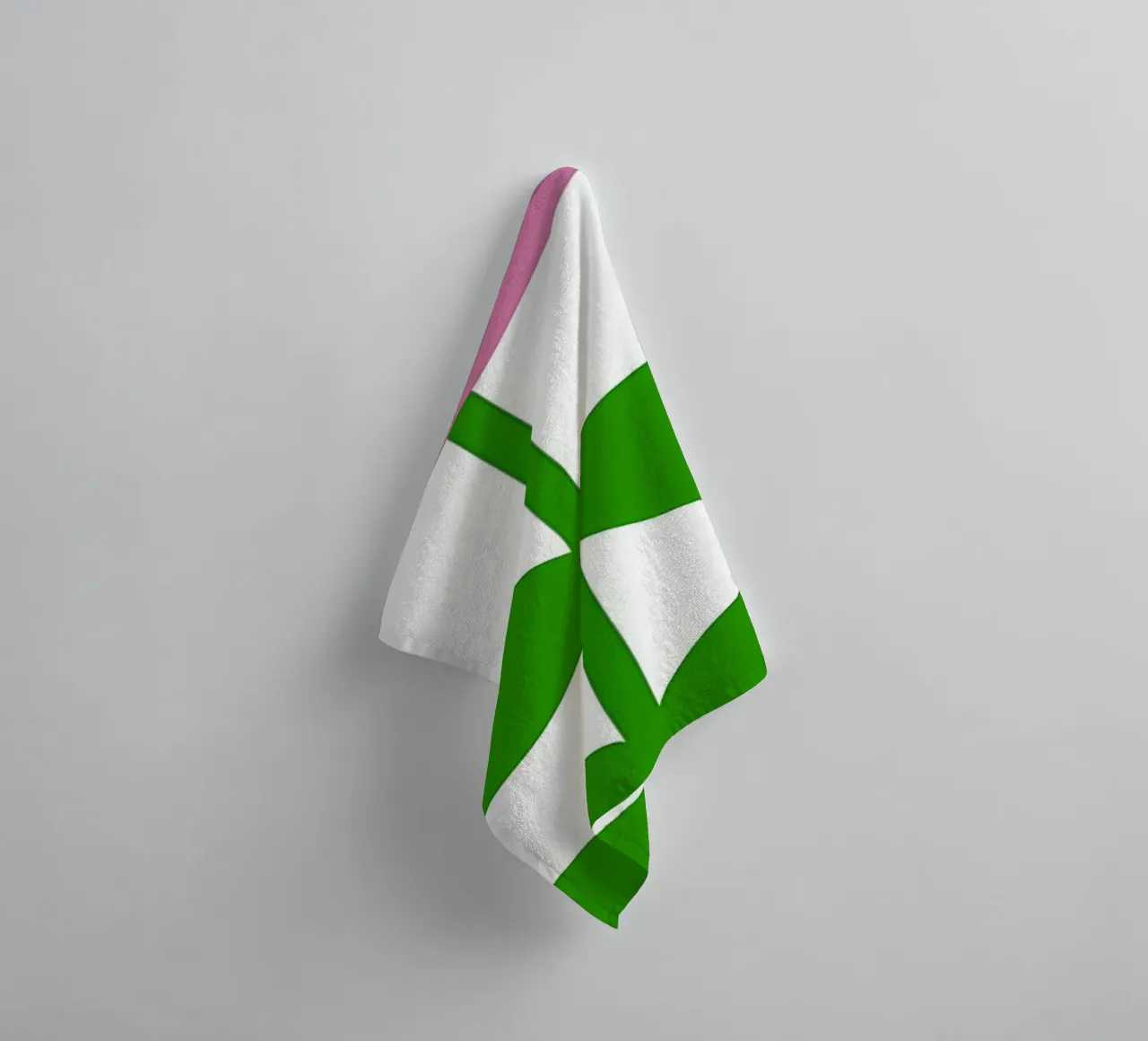 Fiore retrò asciugamano da bagno da diedrich