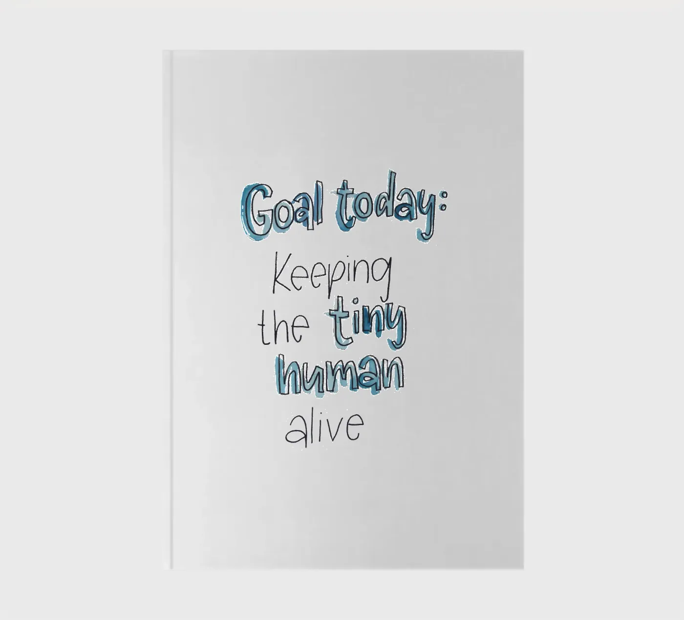 Tiny Human Notizbuch von Brushmeetspaper